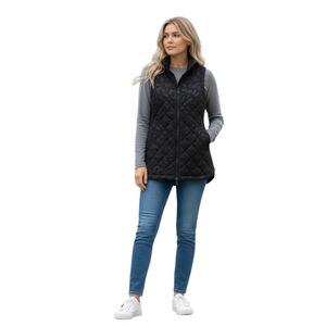 Athleta Whisper Lux Featherless Vest In Black
